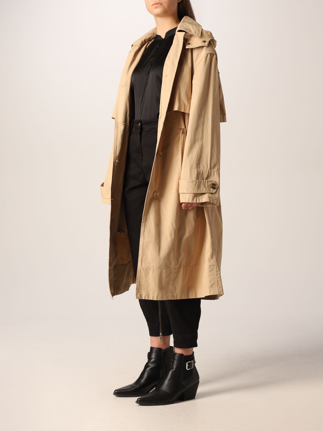 Michael Michael Kors trench coat in cotton canvas