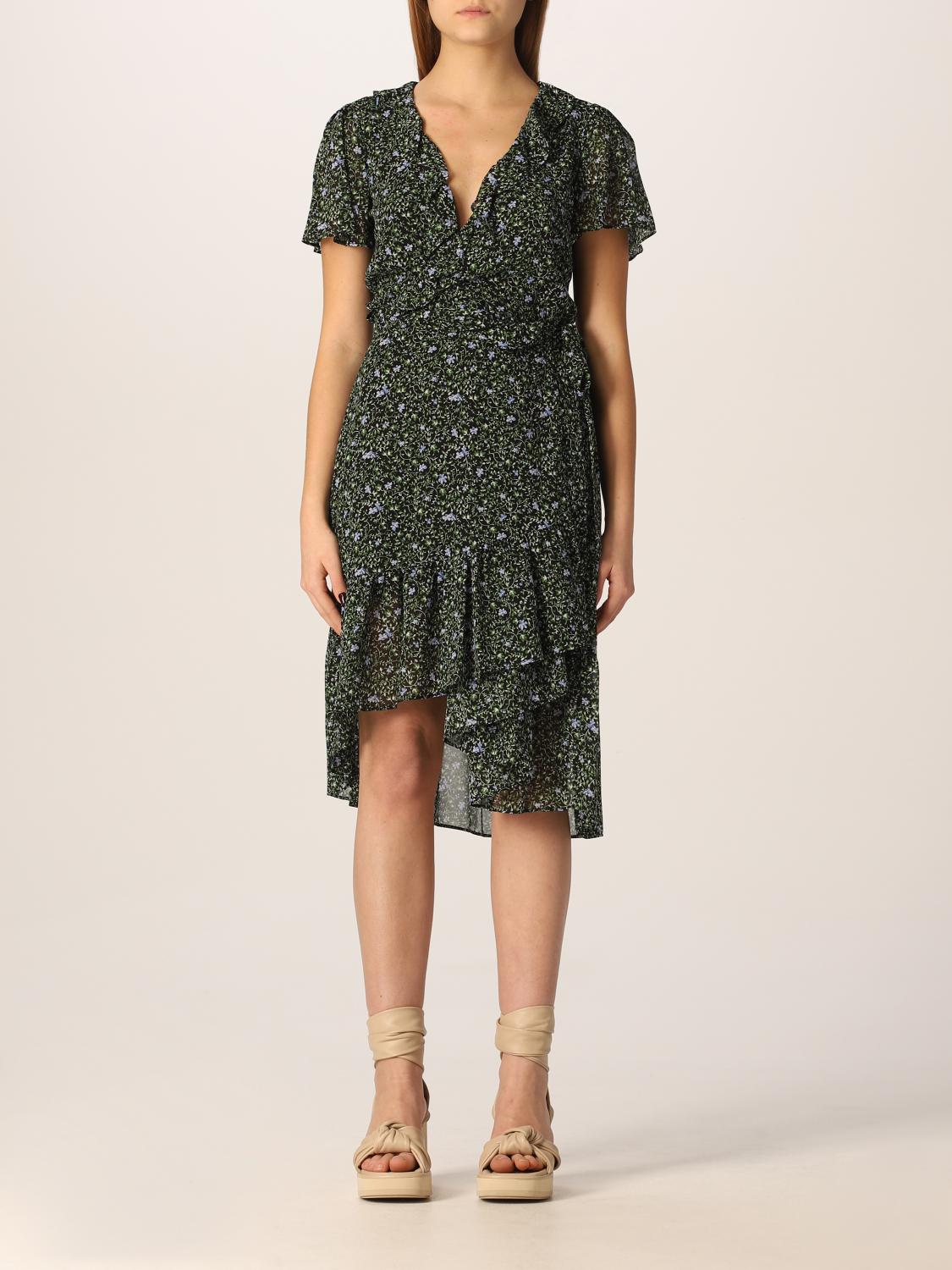 michael michael kors floral print dress