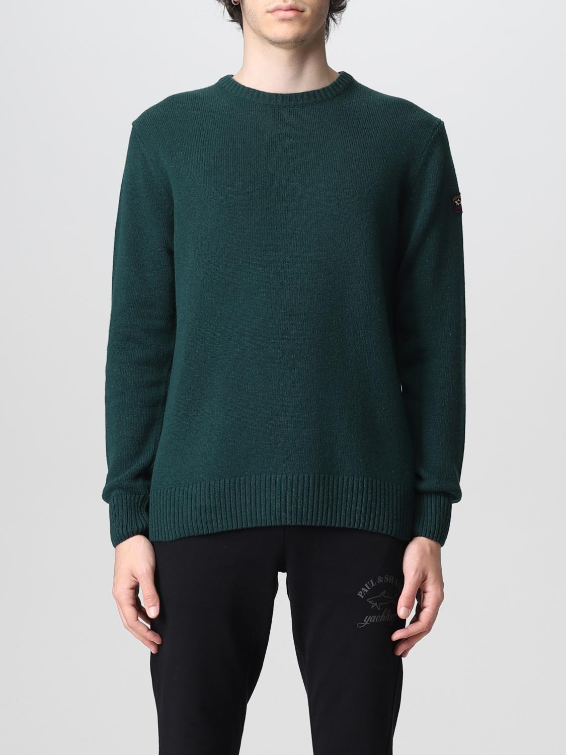 dark green wool sweater