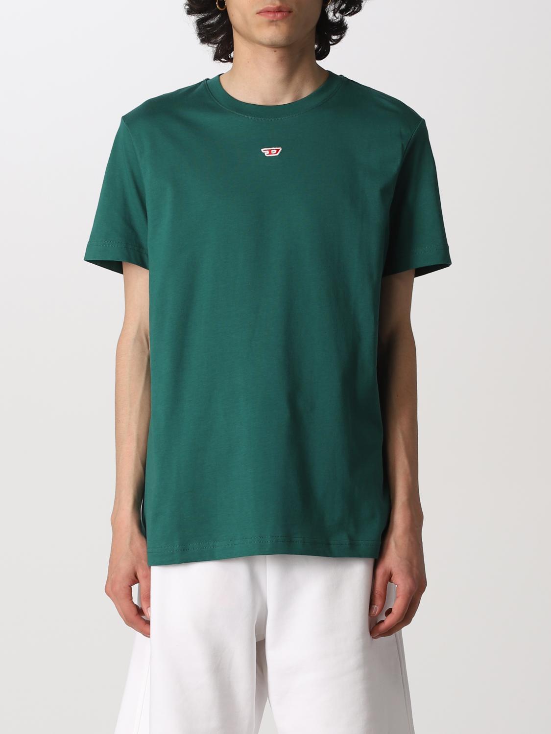 Diesel Tシャツ メンズ Tシャツ Diesel メンズ グリーン Tシャツ Diesel Aaaxj Giglio Com