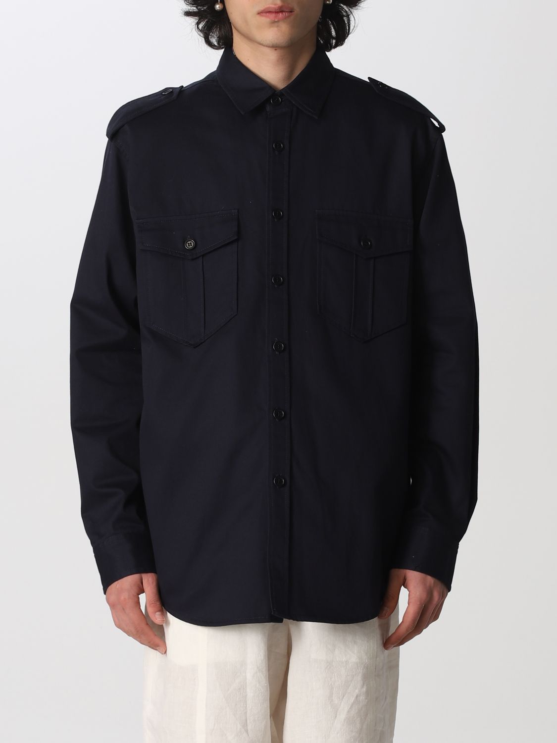 ISABEL MARANT: shirt for man - Blue | Isabel Marant shirt CH082722P016H ...