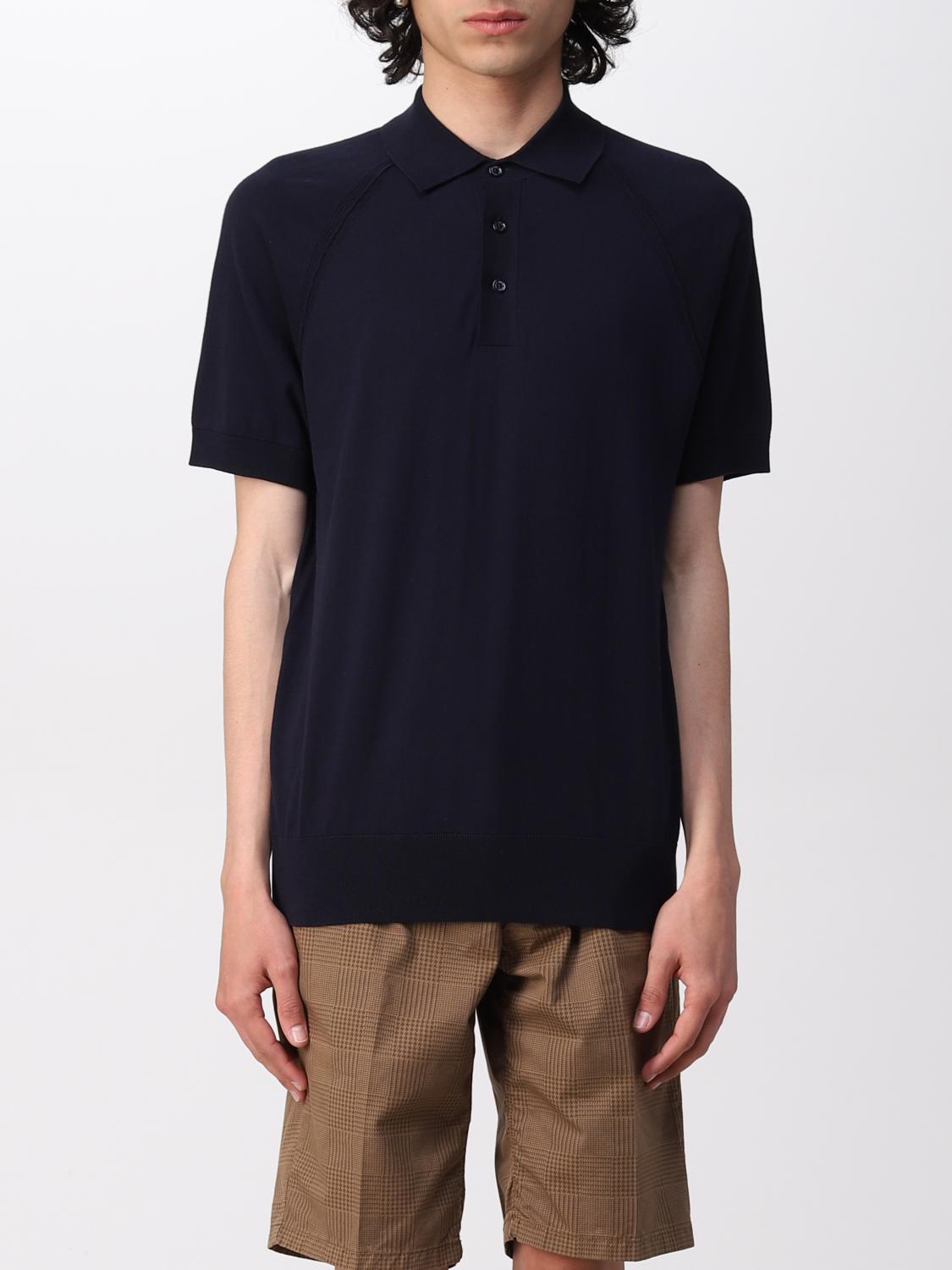 Paolo Pecora Polo Shirt  Men In Blue