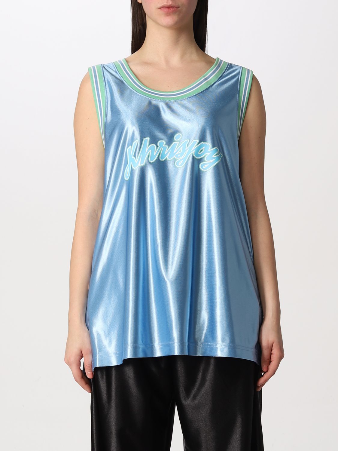 Khrisjoy Tops  Women Color Turquoise