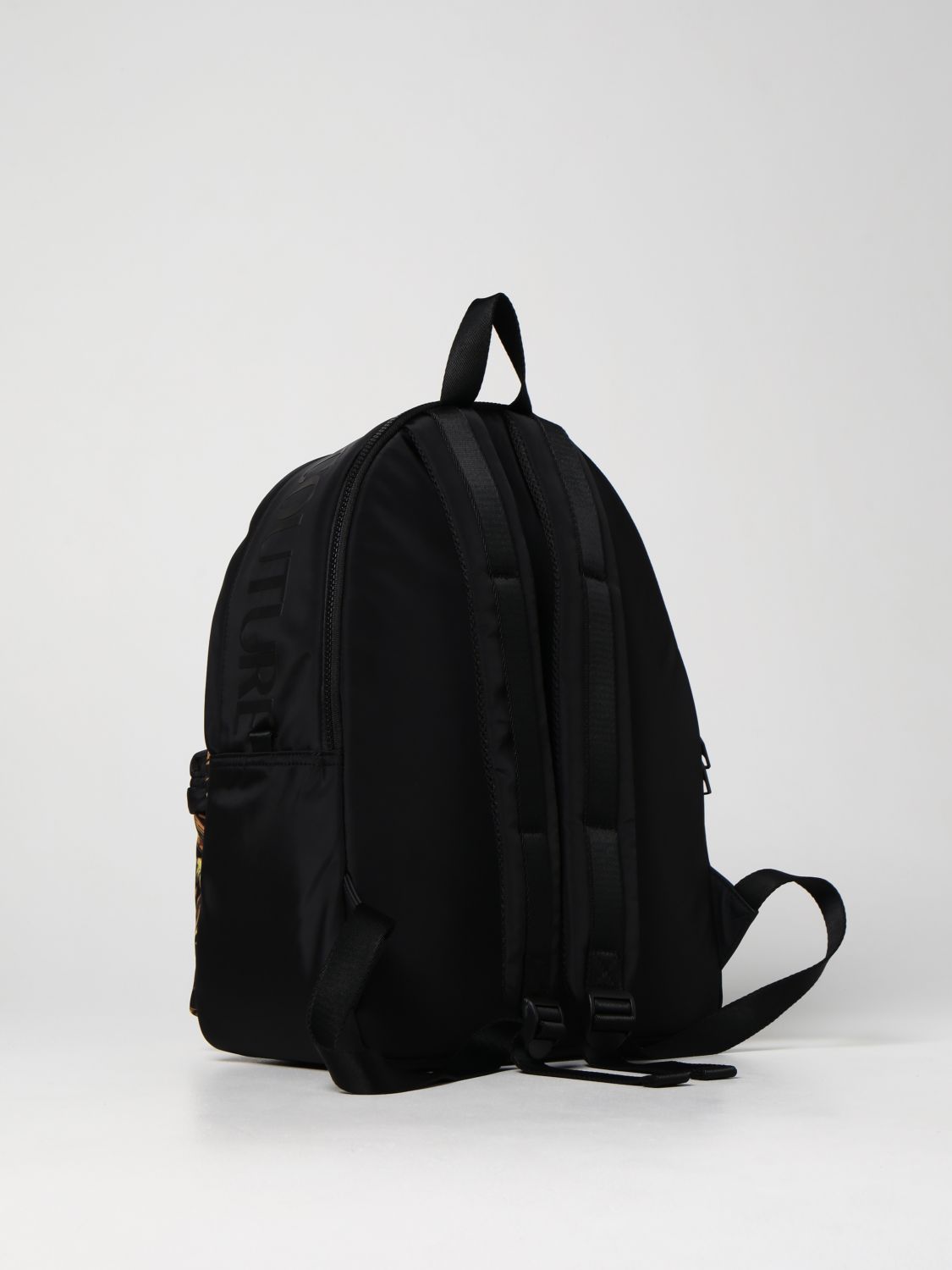 Backpack Versace Jeans Couture: Versace Jeans Couture backpack in Regalia Baroque nylon black 2