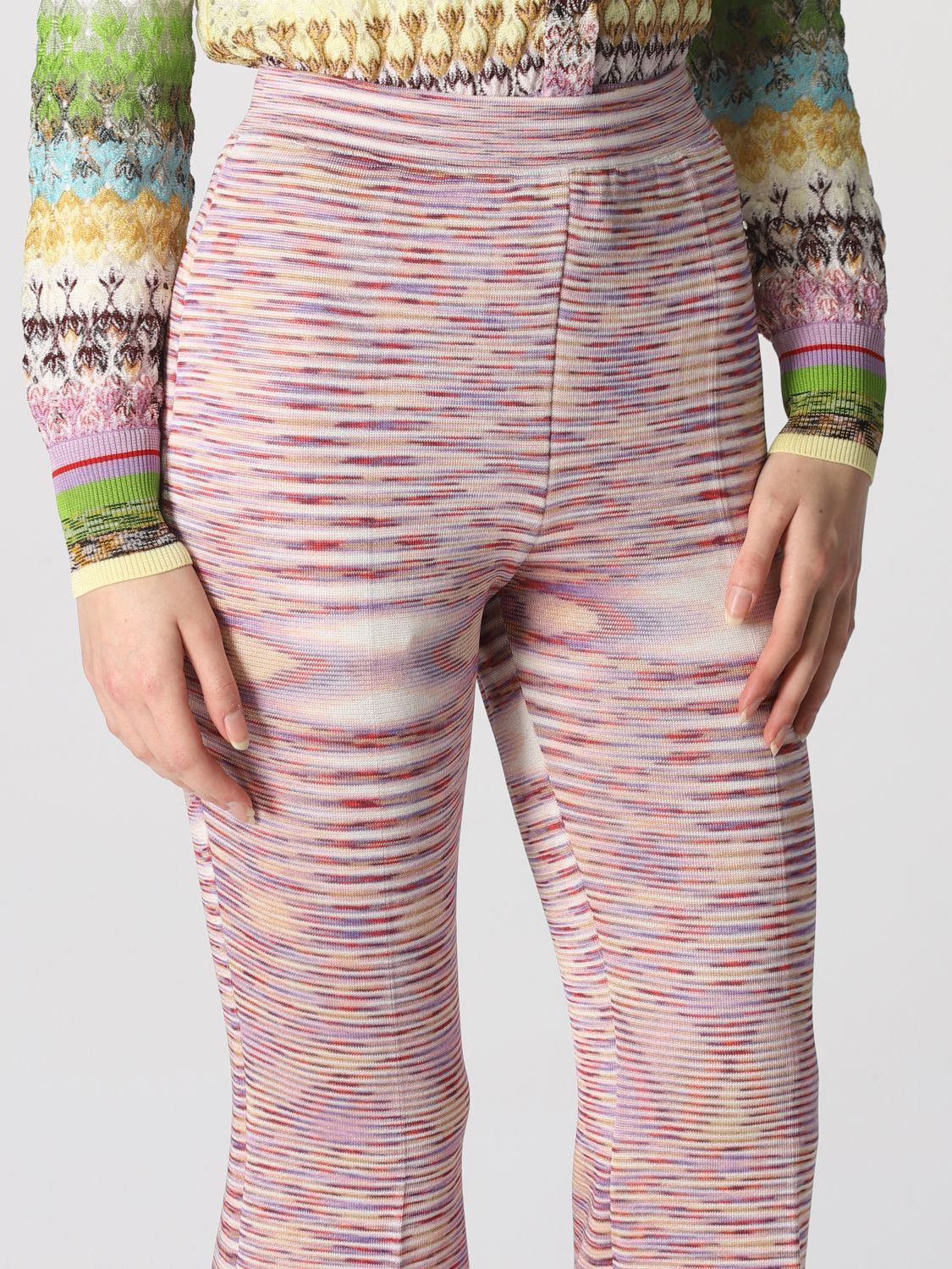 Trousers Missoni: Missoni striped pants multicolor 4