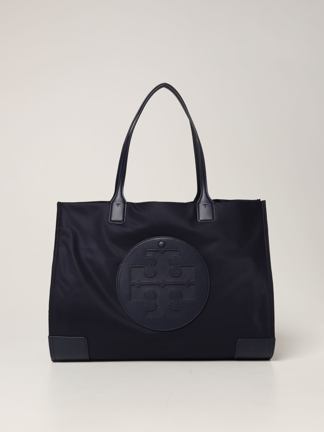 TORY BURCH: Ella Tote bag in nylon - Blue  Tory Burch tote bags 87116  online at