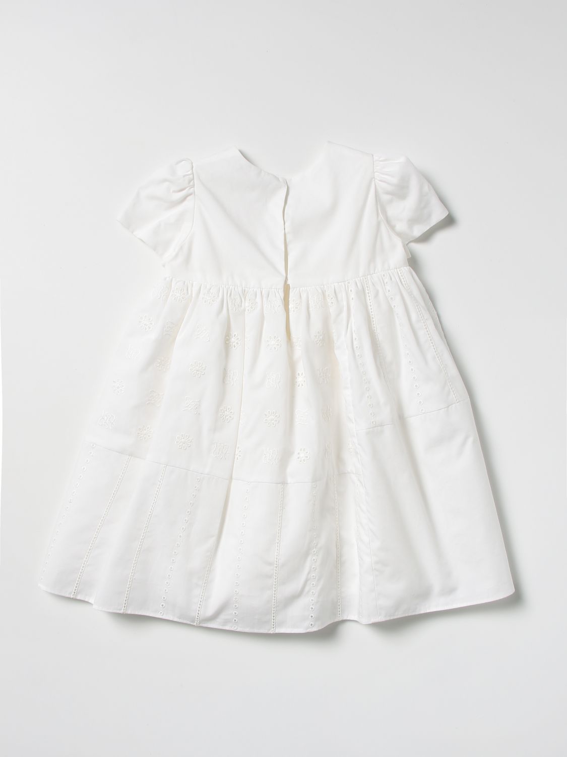 FENDI: jumpsuit for baby - White | Fendi jumpsuit BFB396AJ1C online on ...
