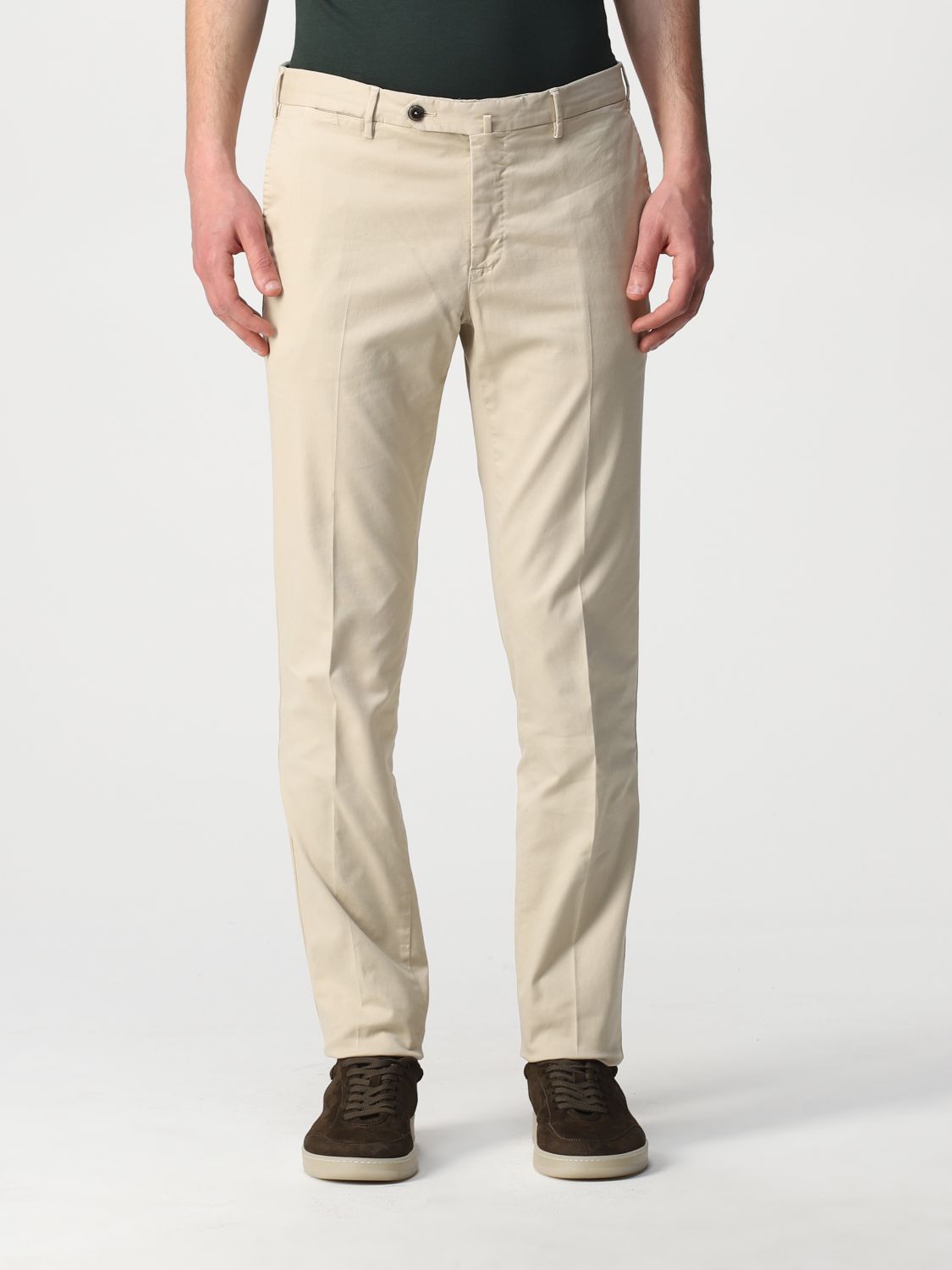 PT TORINO: pants for man - Yellow Cream | Pt Torino pants ...