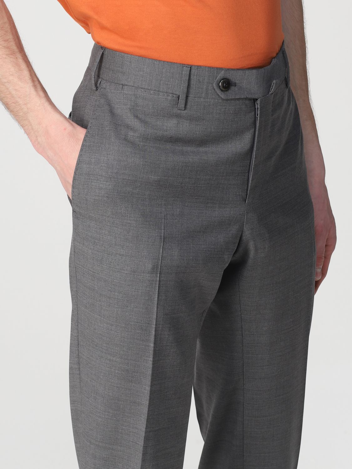 PT TORINO: pants for man - Grey | Pt Torino pants CODF01Z00CL1RB04 ...