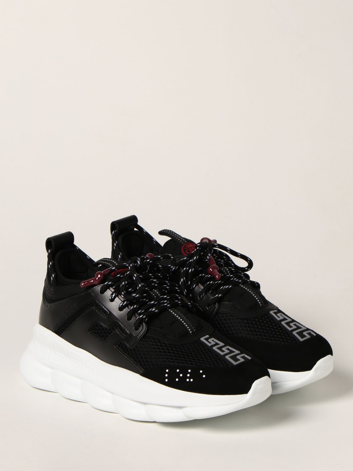 Chain Reaction Versace Sneakers In Mesh | lupon.gov.ph