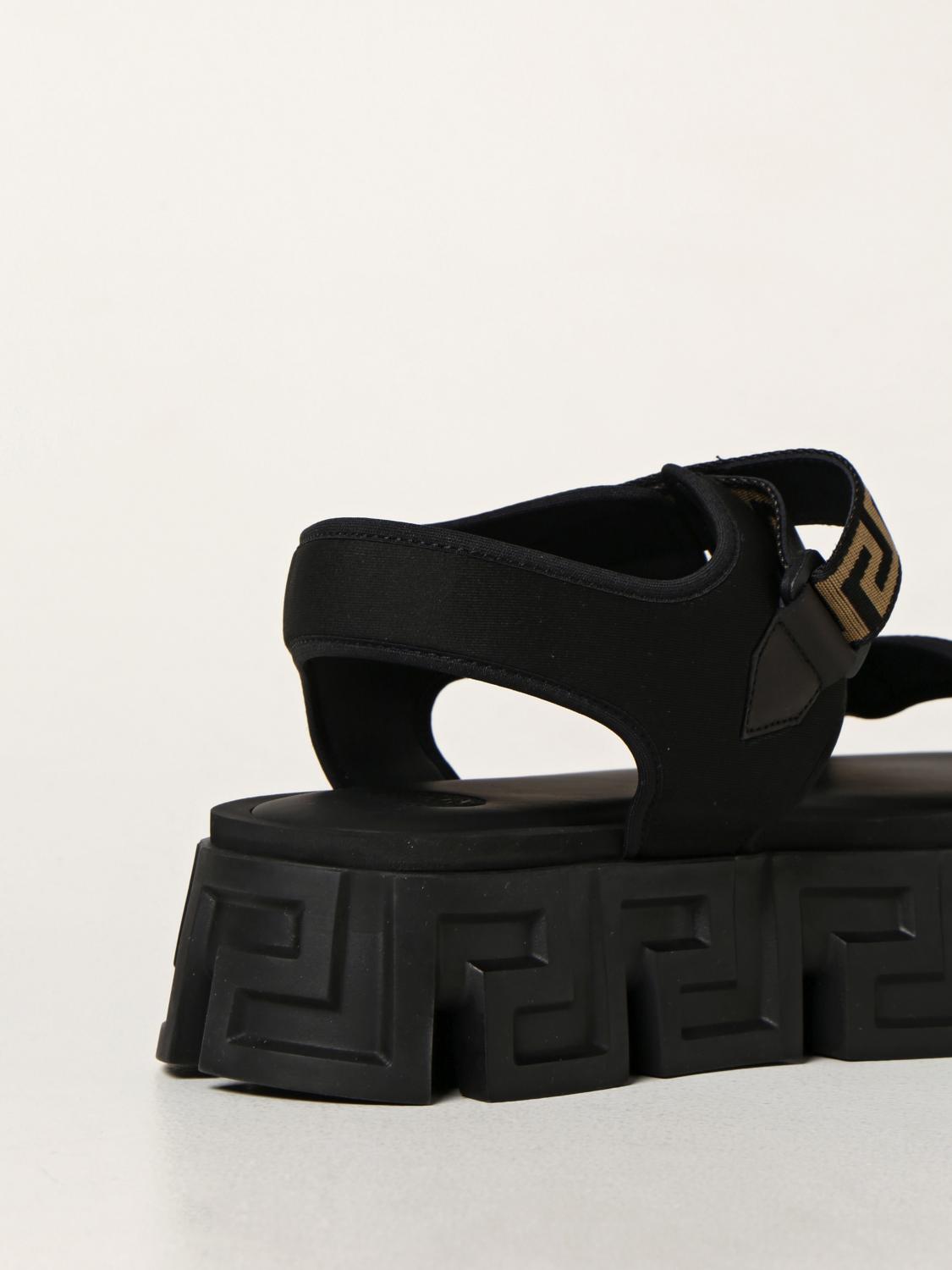 versace greca sandals