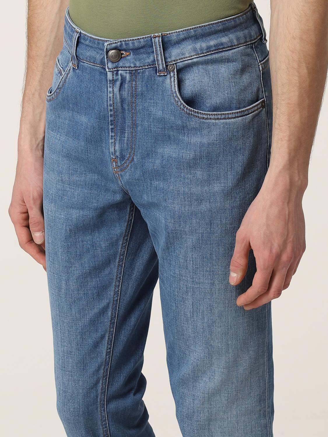 mens turquoise jeans