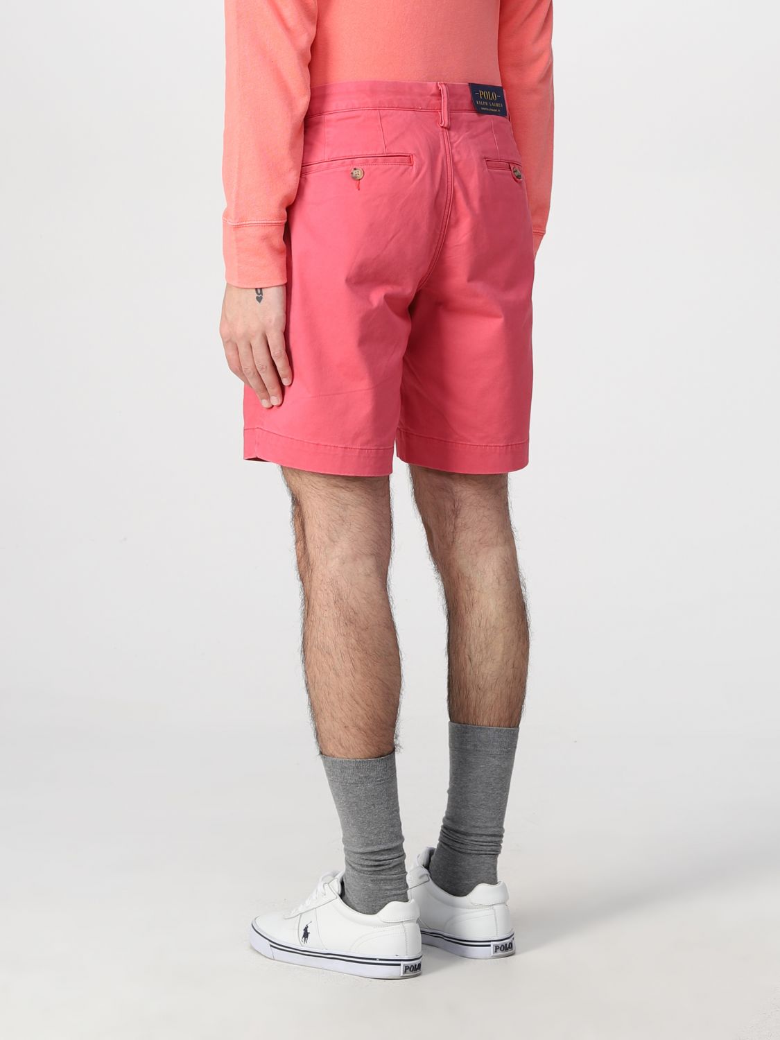 red polo shorts mens