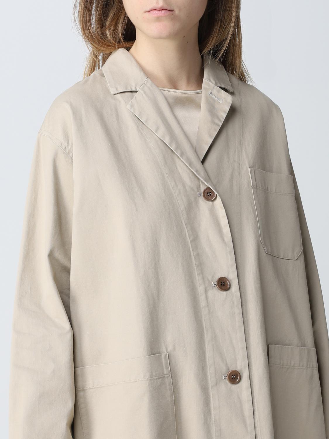 ASPESI: Abrigo mujer - Beige | Chaqueta Aspesi 0709F012 GIGLIO.COM