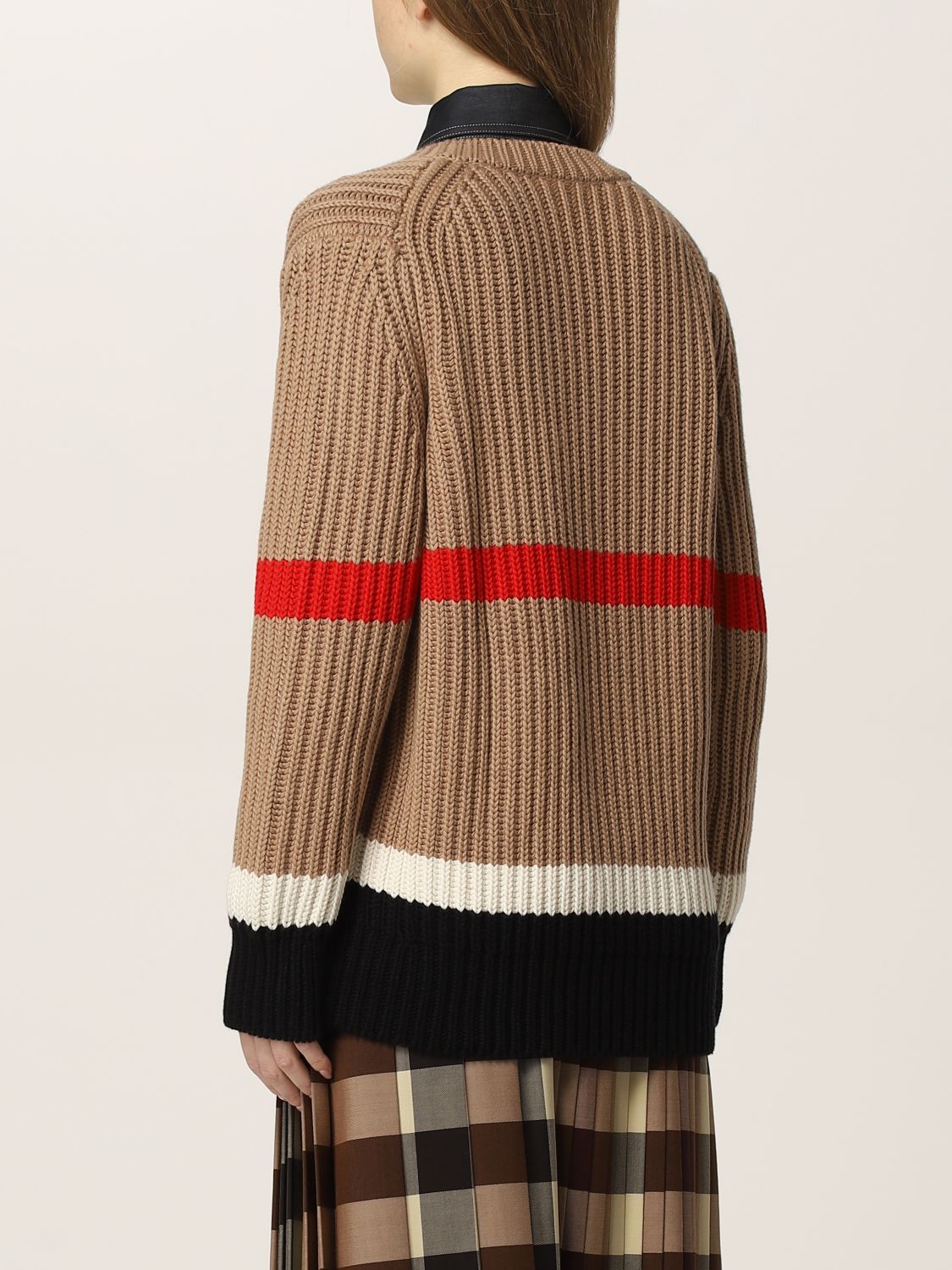 Burberry Brit Cashmere Cotton Striped Sweater. LV Inventeur Damier