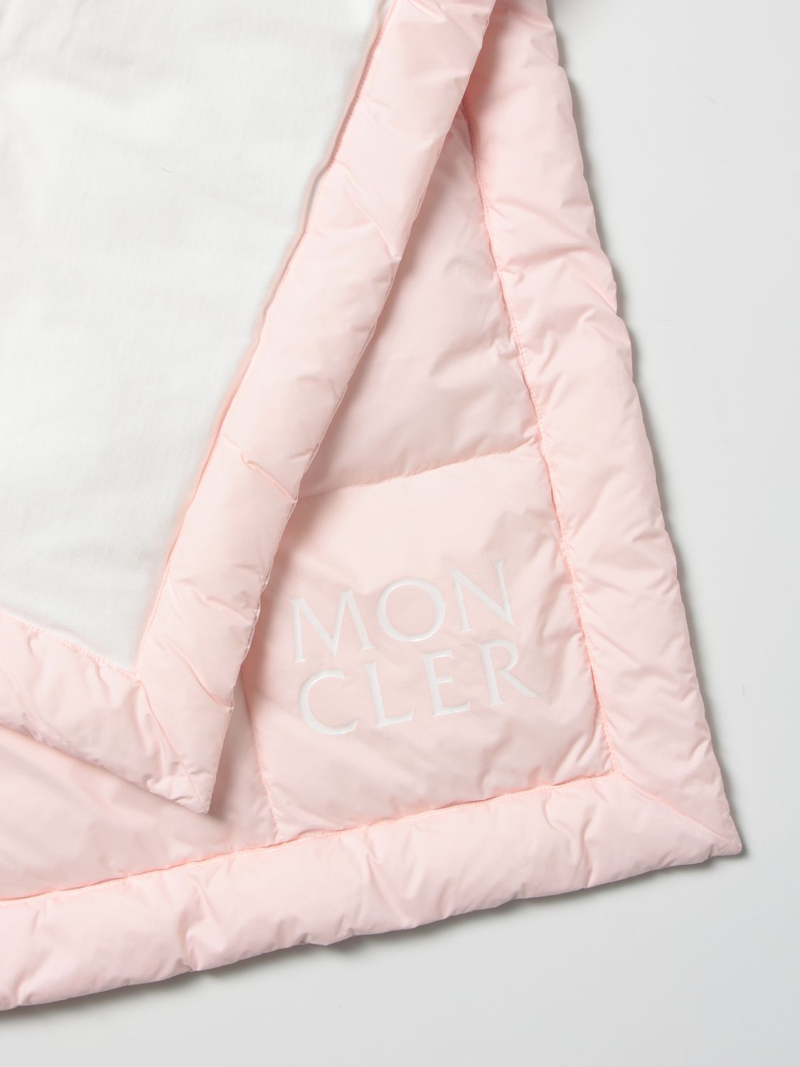 Blanket Moncler: Moncler down blanket pink 2