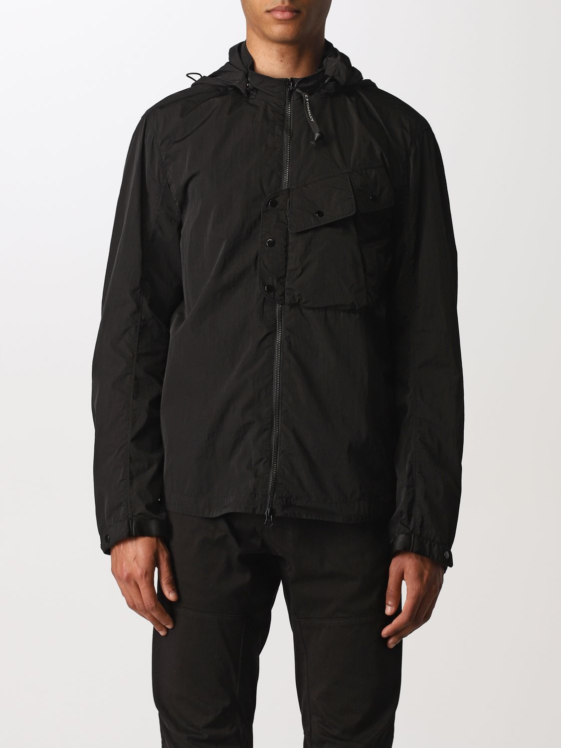 C.P. COMPANY: Shirt men | Jacket C.p. Company Men Black | Jacket C.p ...