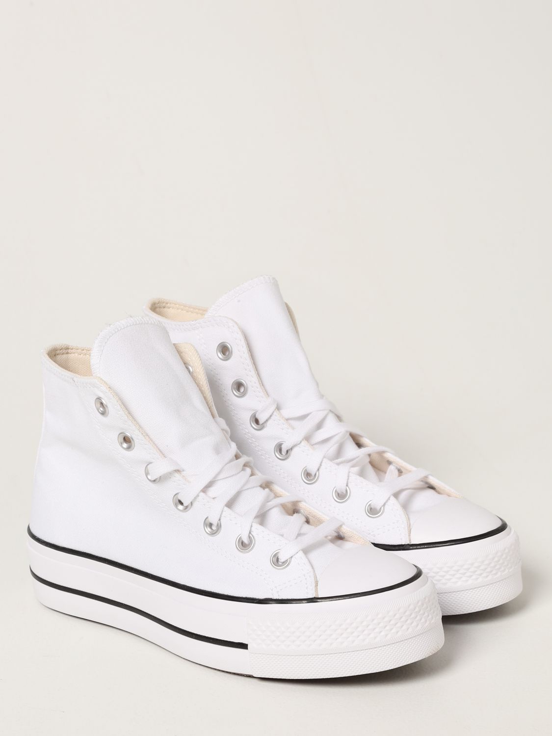 Sneakers Converse: Sneakers Chuck Taylor All Star Platform Converse bianco 2