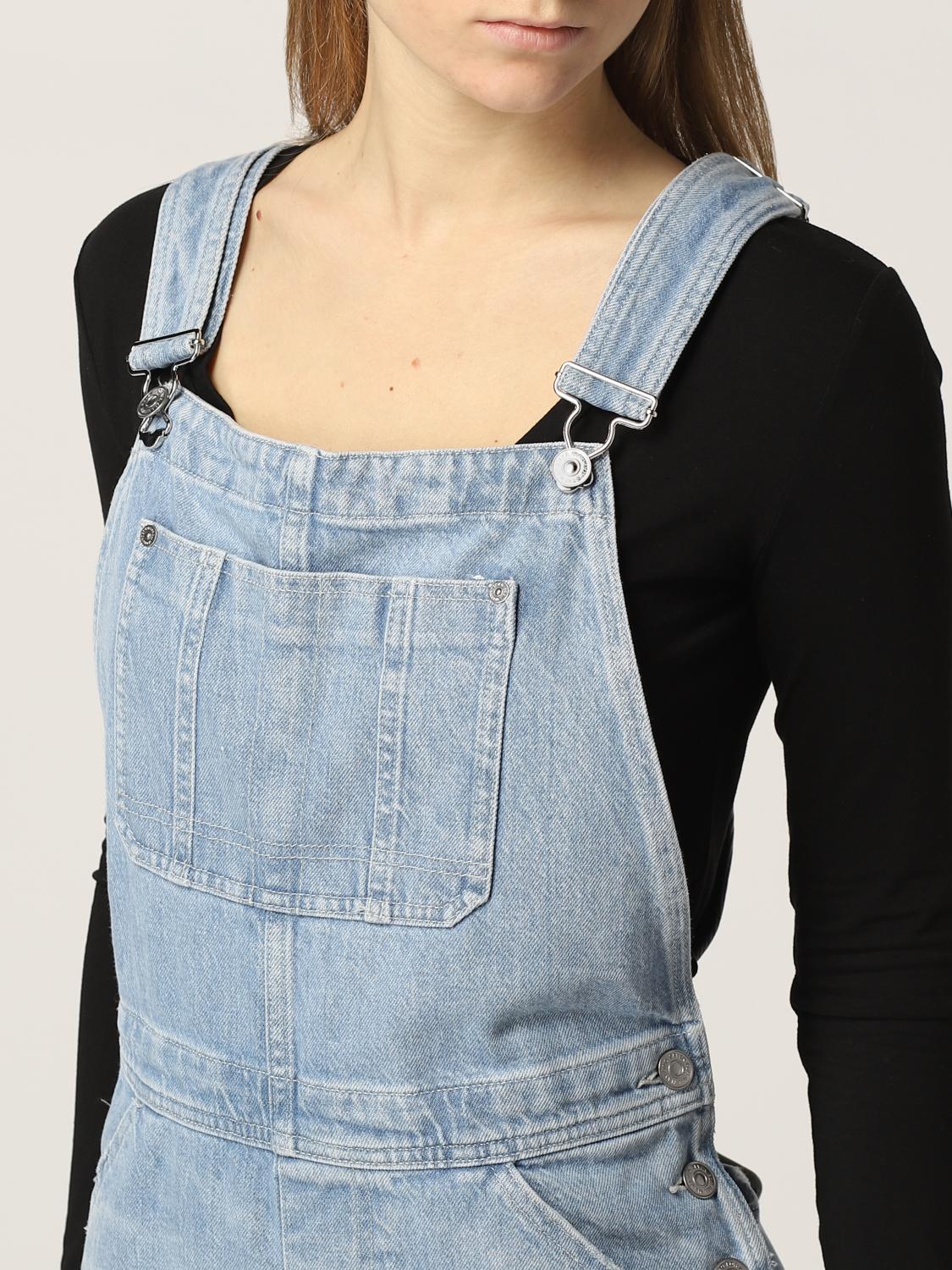 7 for all mankind dungarees