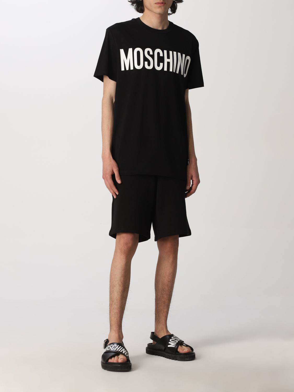 Шорты Moschino Couture: Шорты Мужское Moschino Couture черный 2