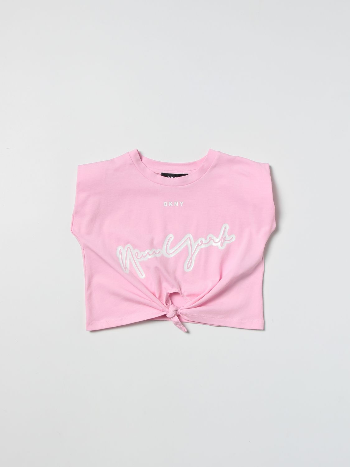 Blush Logo T-Shirt w/ Glitter Size 2T Details about   NWT Toddler Girl's DKNY Donna Karan Pink 