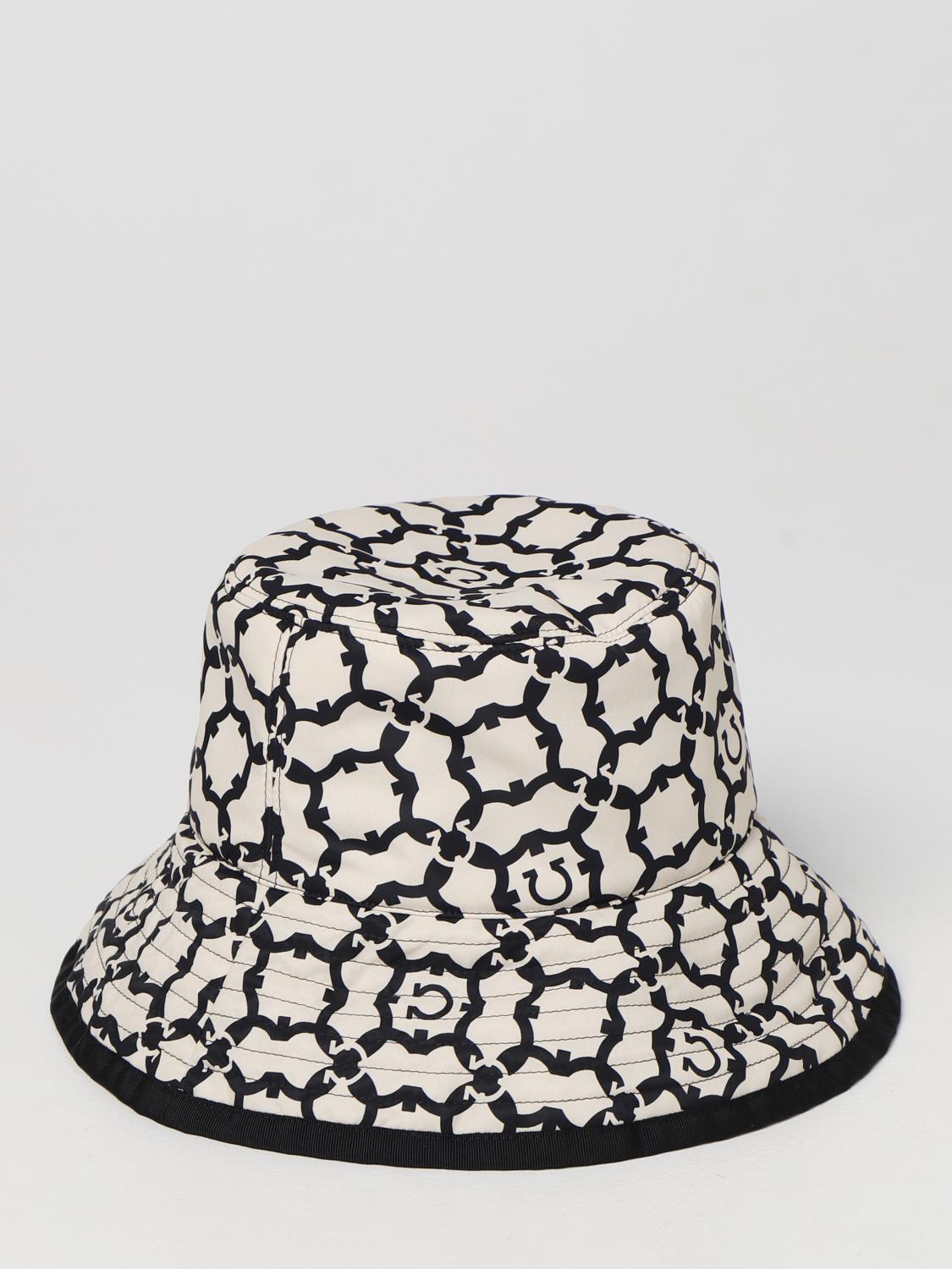 SALVATORE FERRAGAMO: Cappello da pescatore - Nero | Cappello Salvatore  Ferragamo 360472 GIGLIO.COM
