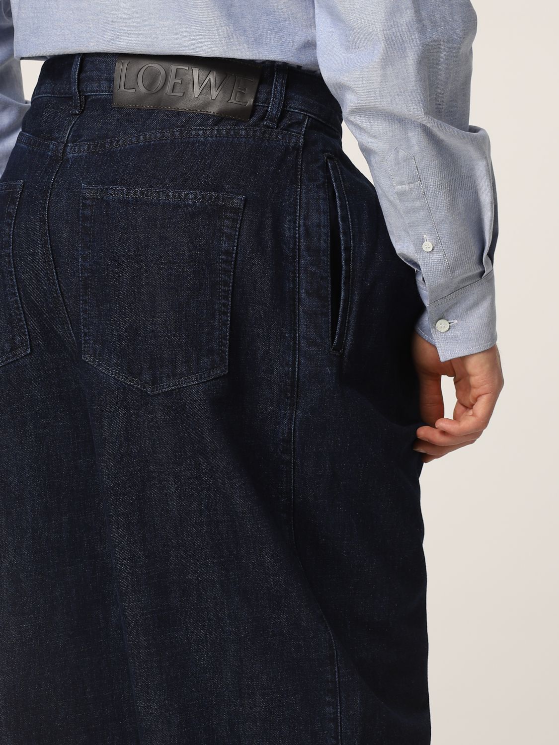 Giacca di jeans con logo posteriore Giglio.com Bambina Abbigliamento Cappotti e giubbotti Giacche Giacche di jeans 