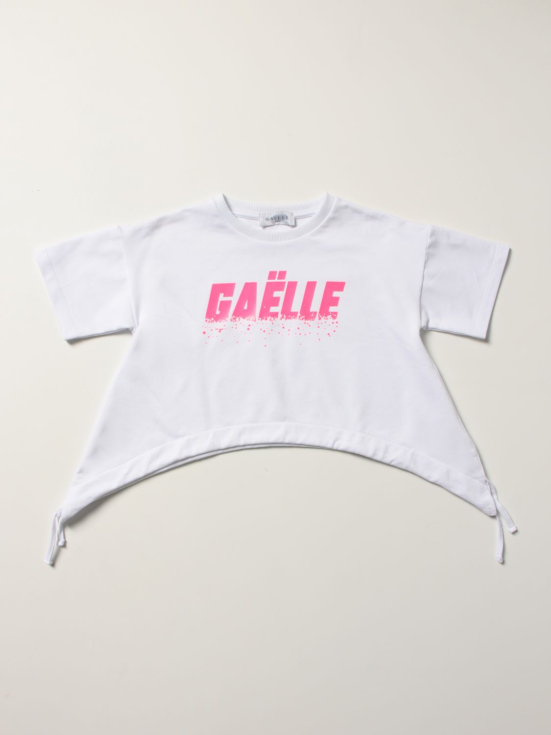 T-shirt Gaëlle Paris: T-shirt Gaëlle Paris fille blanc 1