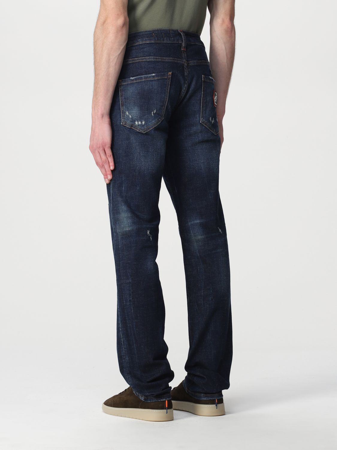 Mens Clothing Jeans Skinny jeans Philipp Plein Skinny-cut Denim Jeans in Blue for Men 