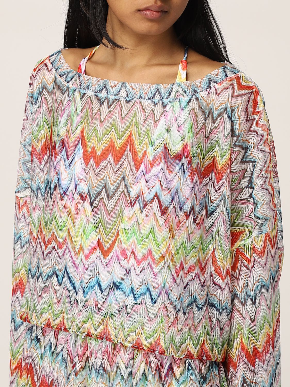 Top Missoni: Missoni blouse with zig zag pattern multicolor 4
