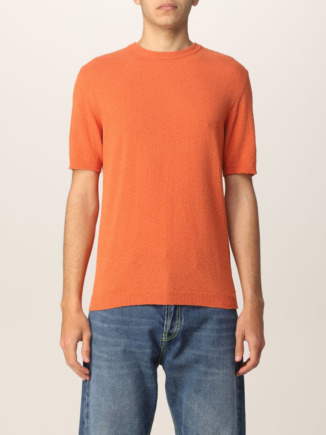 Camiseta Roberto Collina: Camiseta hombre Roberto Collina naranja 1