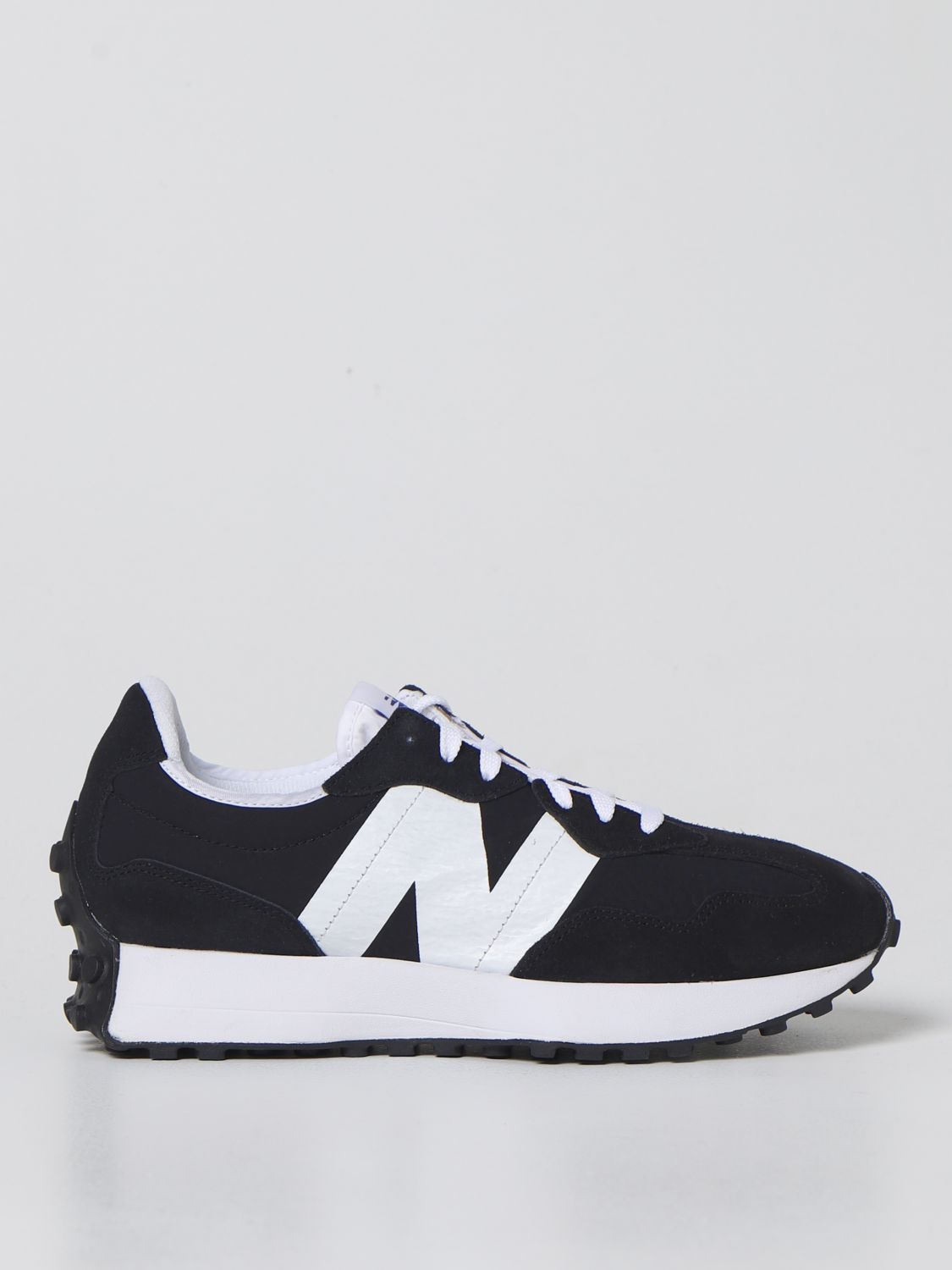 New Balance Trainers In Canvas And Suede In Black | ModeSens