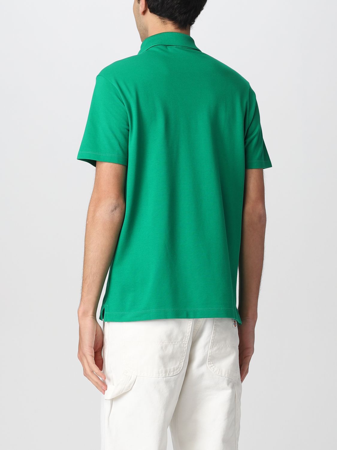 PAUL & SHARK: polo shirt for man - Green | Paul & Shark polo shirt ...