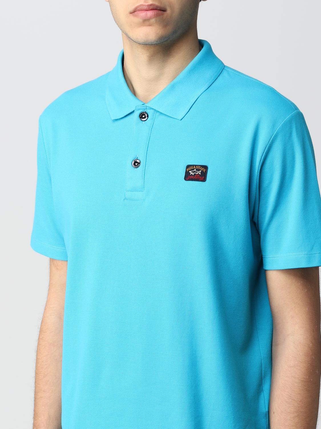 paul and shark polo blue