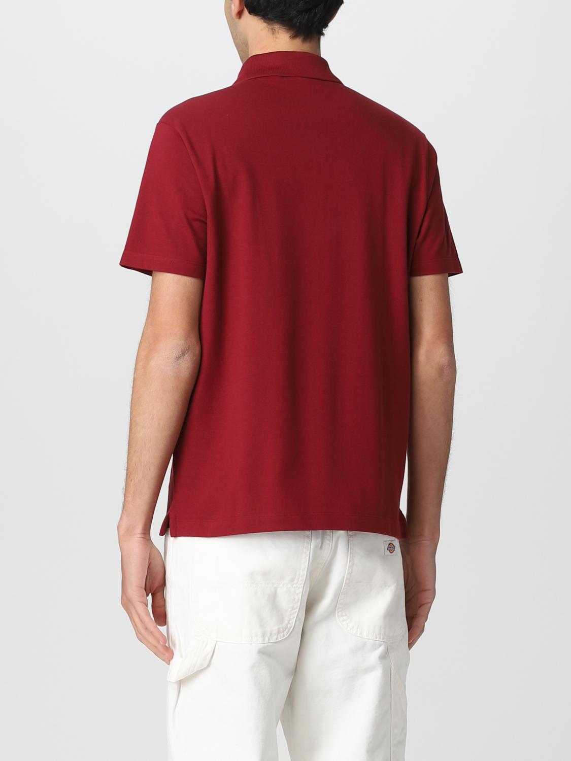 PAUL \u0026 SHARK: Polo shirt men - Burgundy 