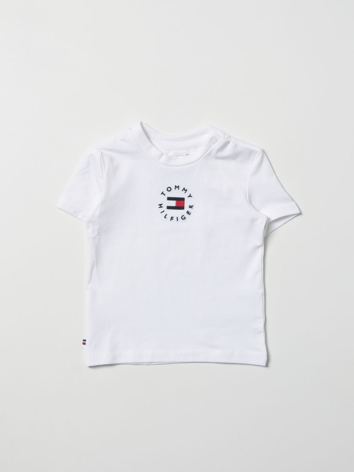 TOMMY HILFIGER: T-shirt kids - White | Tommy Hilfiger t-shirt KN0KN01386 online GIGLIO.COM