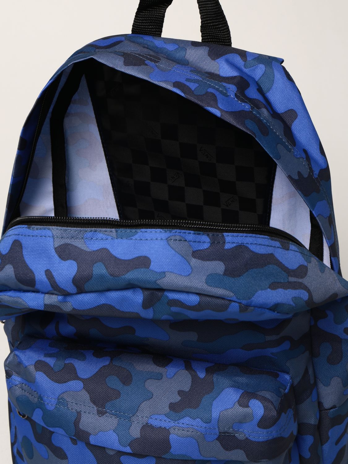 Backpack Vans: Vans backpack in camouflage canvas blue 4