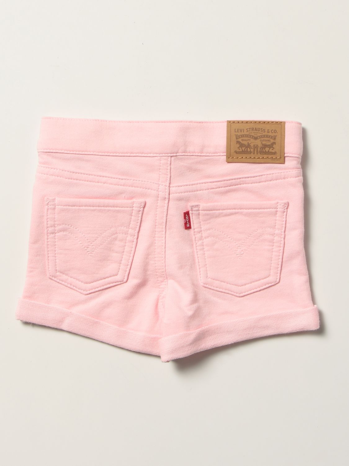 Pantalones cortos Levi's: Pantalones cortos Levi's para bebé rosa 2