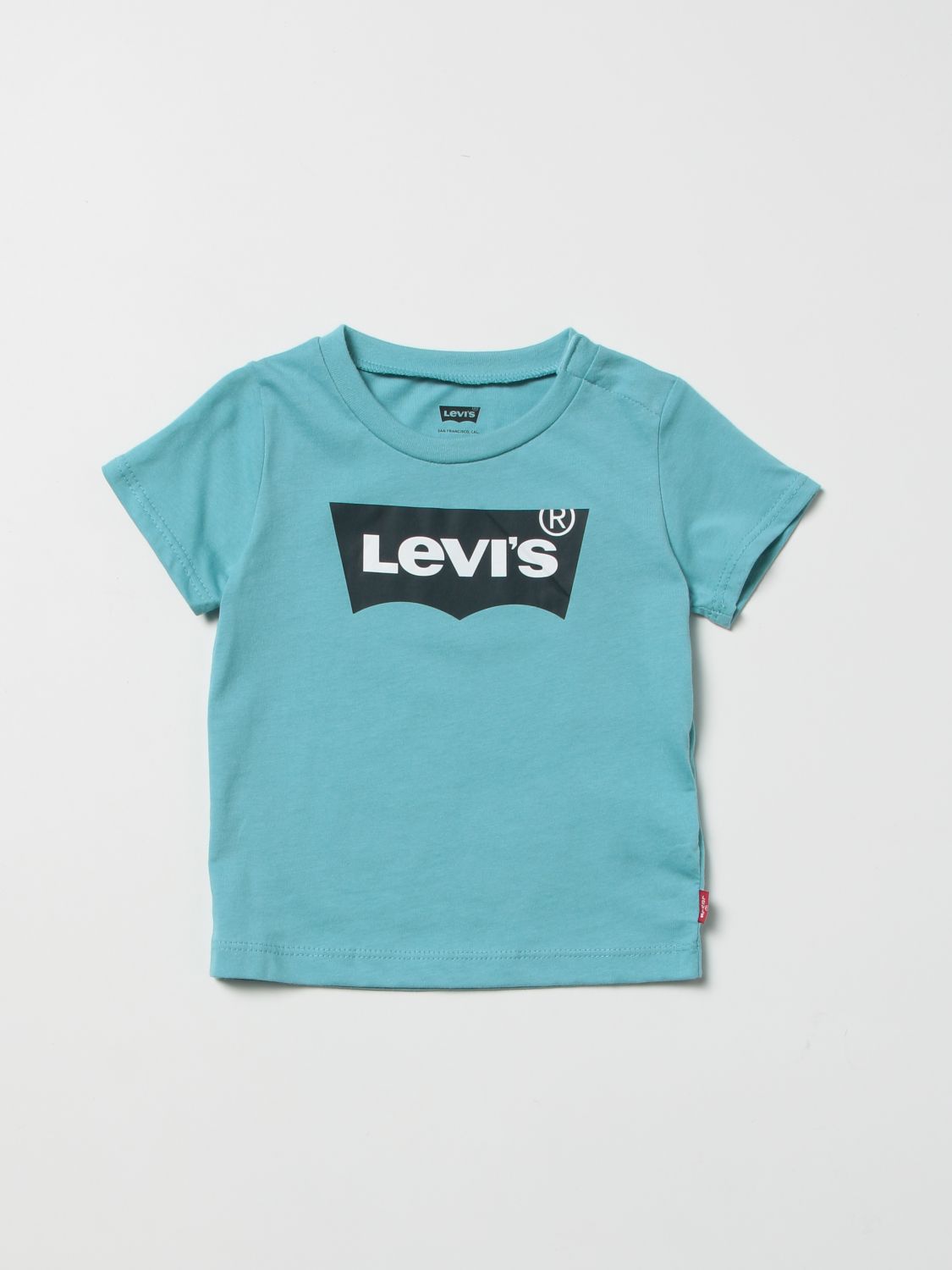 T-shirt Levi's: T-shirt Levi's in cotone con logo acqua 1