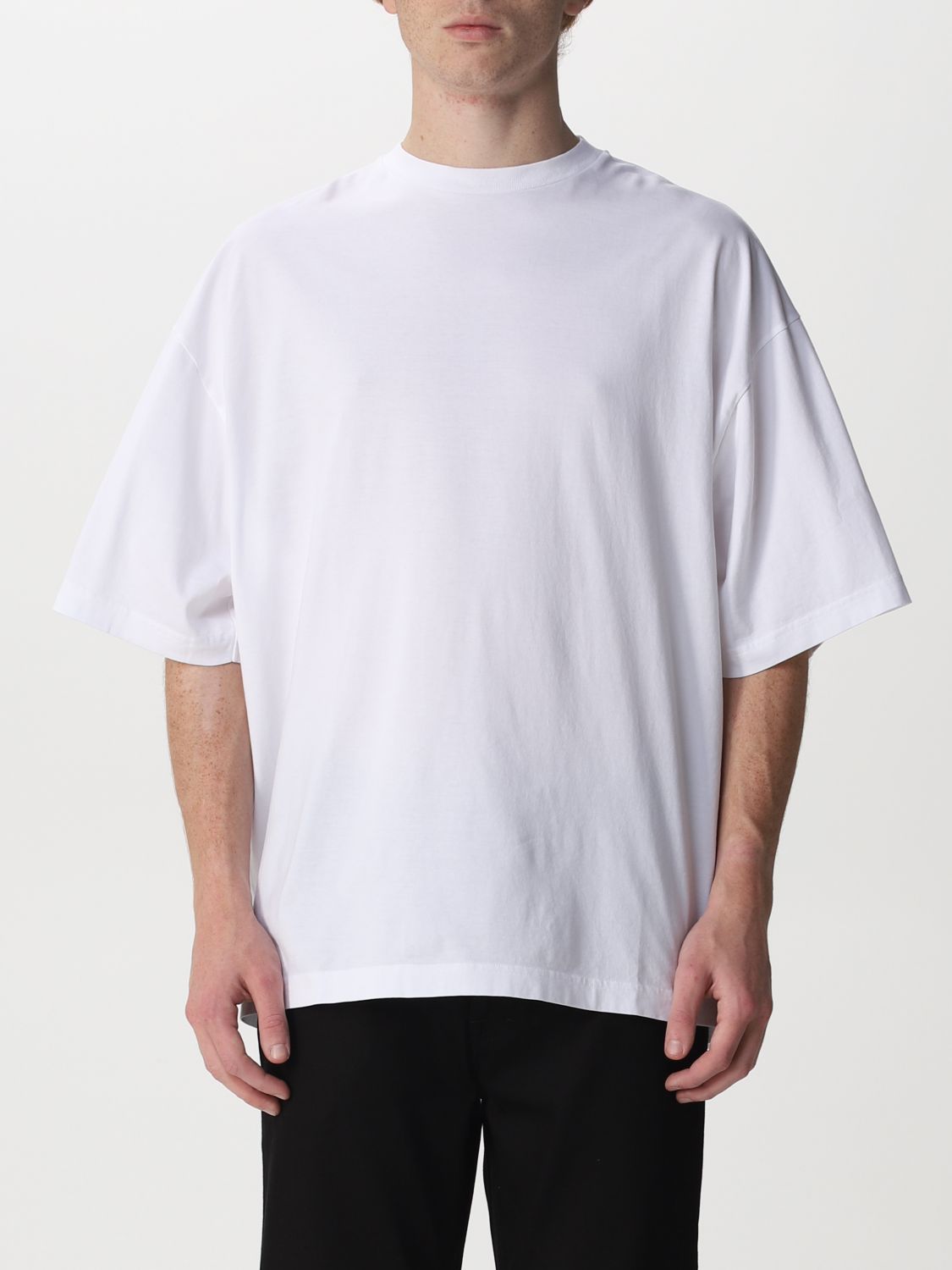 T-shirt Acne Studios: T-shirt Acne Studios in cotone organico bianco 1
