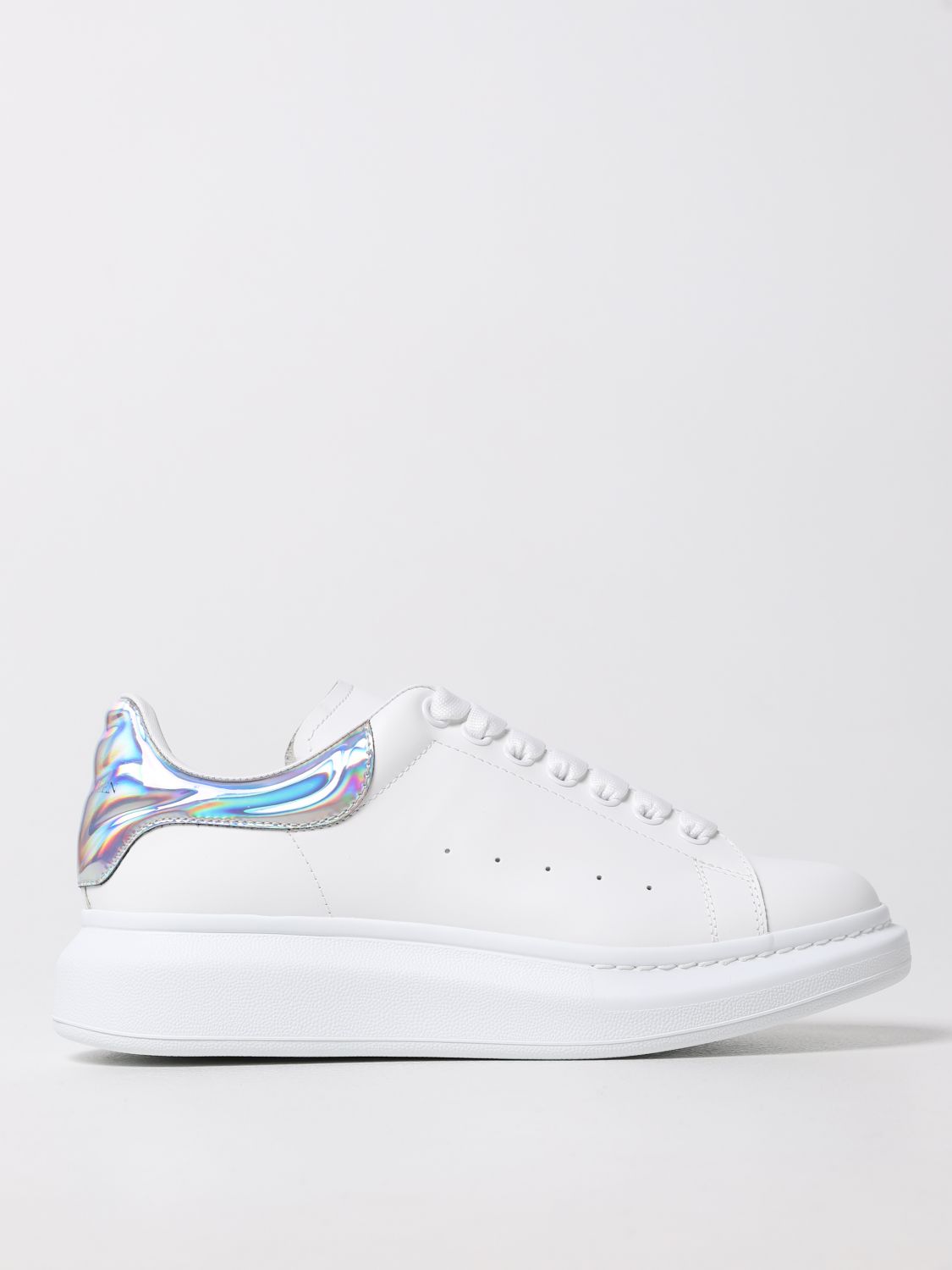 Alexander Mcqueen Smooth Leather Trainers In White | ModeSens