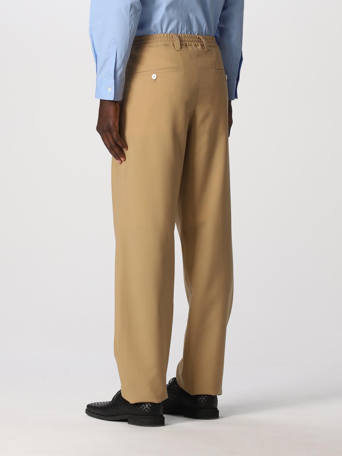 MARNI: wool pants - Beige | Pants Marni 