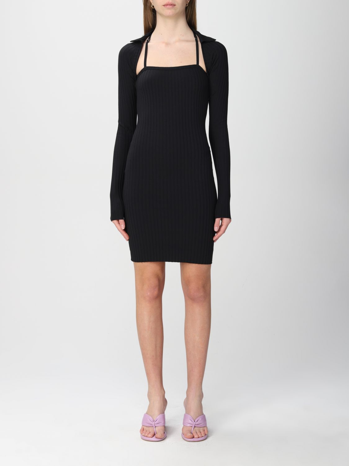 HELMUT LANG: dress for woman - Black | Helmut Lang dress L09HW607 ...