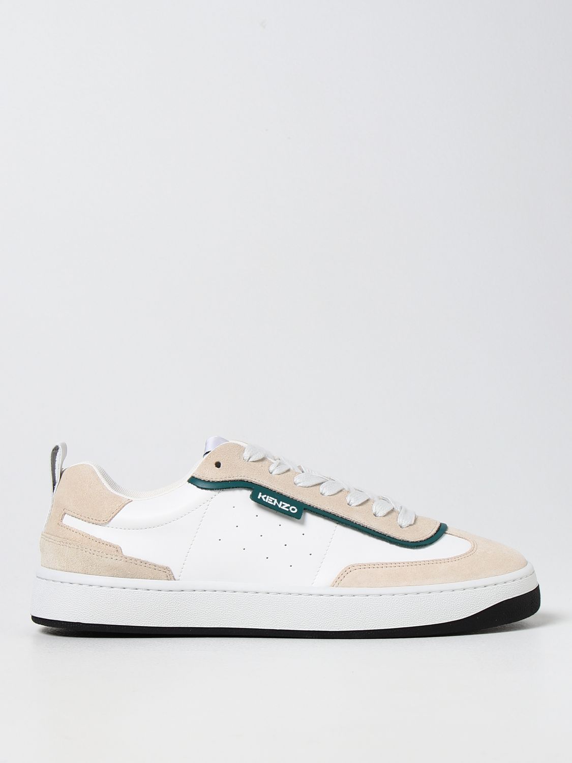 Trainers Kenzo: Kourt trainers in smooth leather white 1