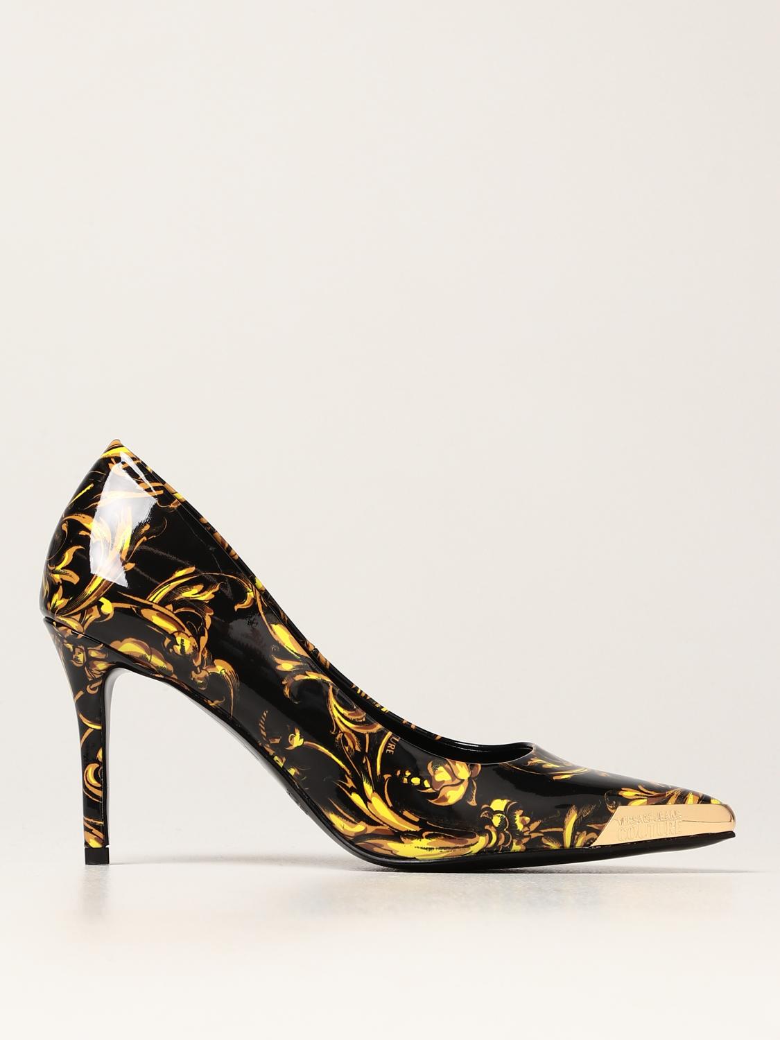 versace patent leather shoes