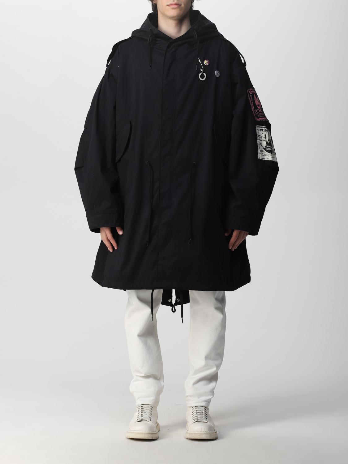 FRED PERRY BY RAF SIMONS jacket for man Black Fred Perry By