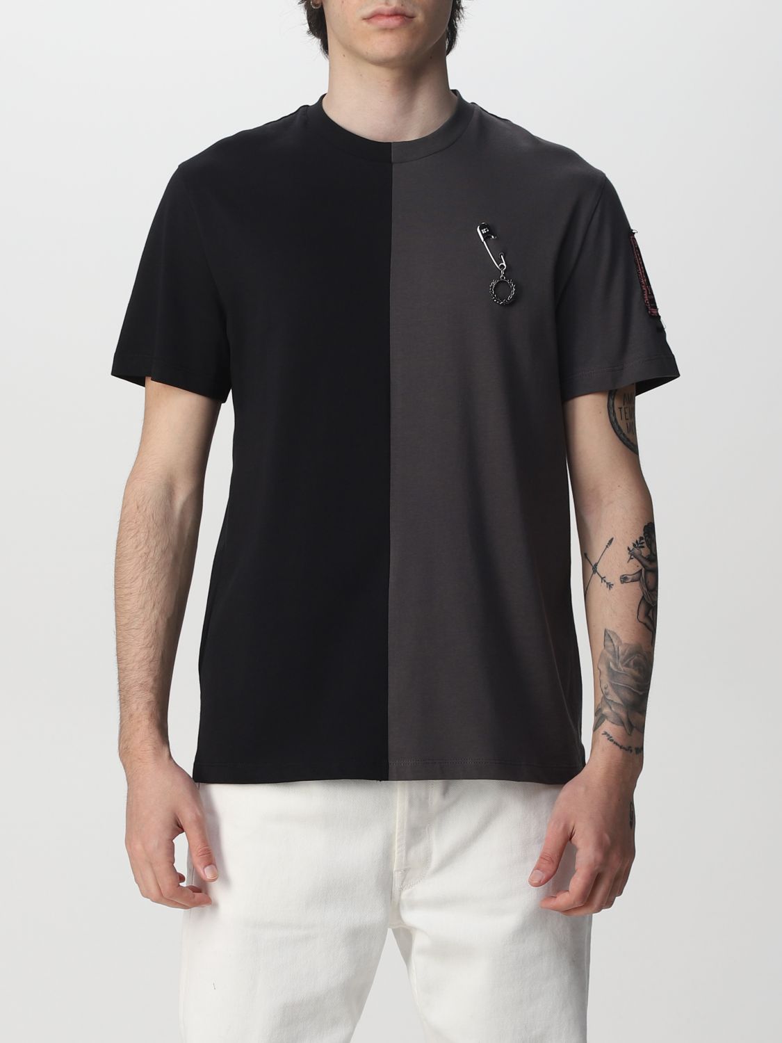 Tシャツ Fred Perry By Raf Simons: Tシャツ Fred Perry By Raf Simons メンズ グレー 1