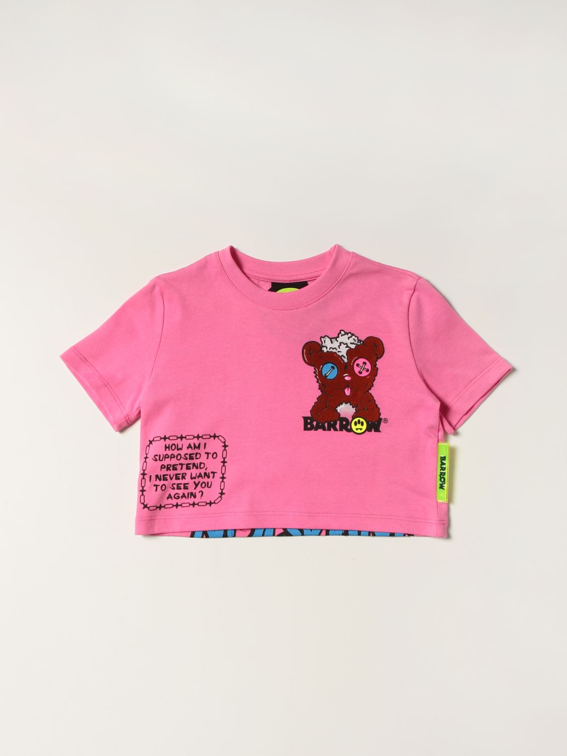 BARROW KIDS: T-shirt kids | T-Shirt Barrow Kids Kids Pink | T-Shirt ...