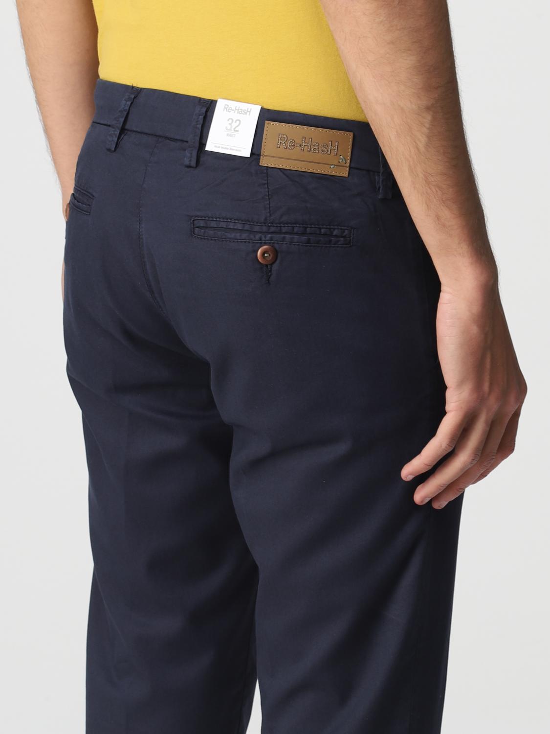 RE-HASH: Pantalone uomo - Blue | Pantalone Re-Hash P24910EC2447 GIGLIO.COM