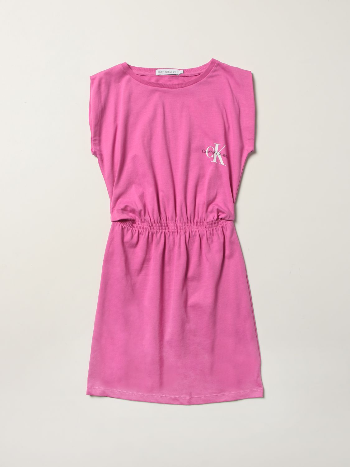 CALVIN KLEIN: Dress kids - Pink | Dress ...